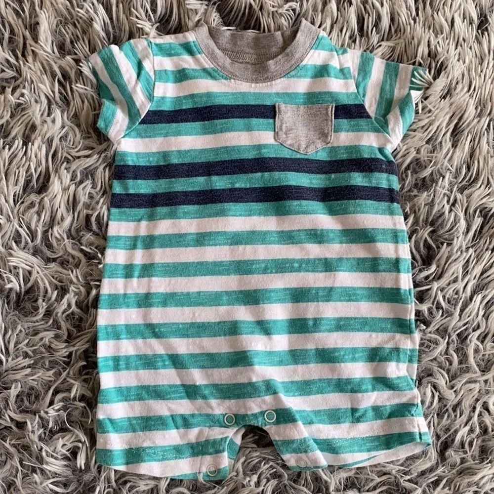 Baby Boy One Piece Onesie Outfits Bundle Size 0-3 Months